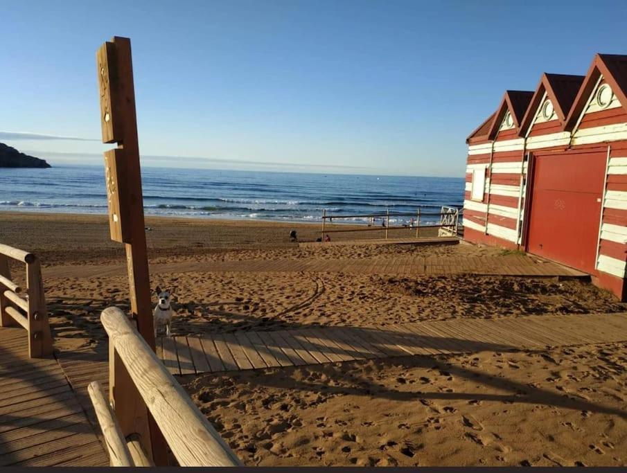 Apartamento Entero Con Desayuno Incluido Y Parking Gratuito, A 3 Km De Playa Con Aire Acondicionado Muskiz Esterno foto