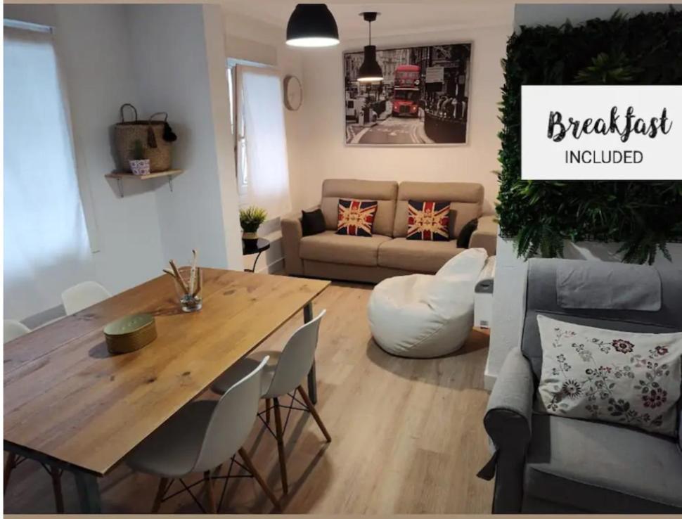 Apartamento Entero Con Desayuno Incluido Y Parking Gratuito, A 3 Km De Playa Con Aire Acondicionado Muskiz Esterno foto